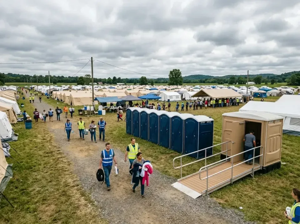 disaster-relief-camp-restrooms-010 — frequently asked questions, Dumpster & Portable Bathrooms Rental in Arkadelphia, AR